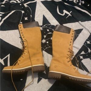 Timberland Women's Tan Leather Boots